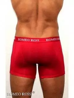Облегающие боксеры на заниженной посадке красного цвета Romeo Rossi RTRR7001-08
